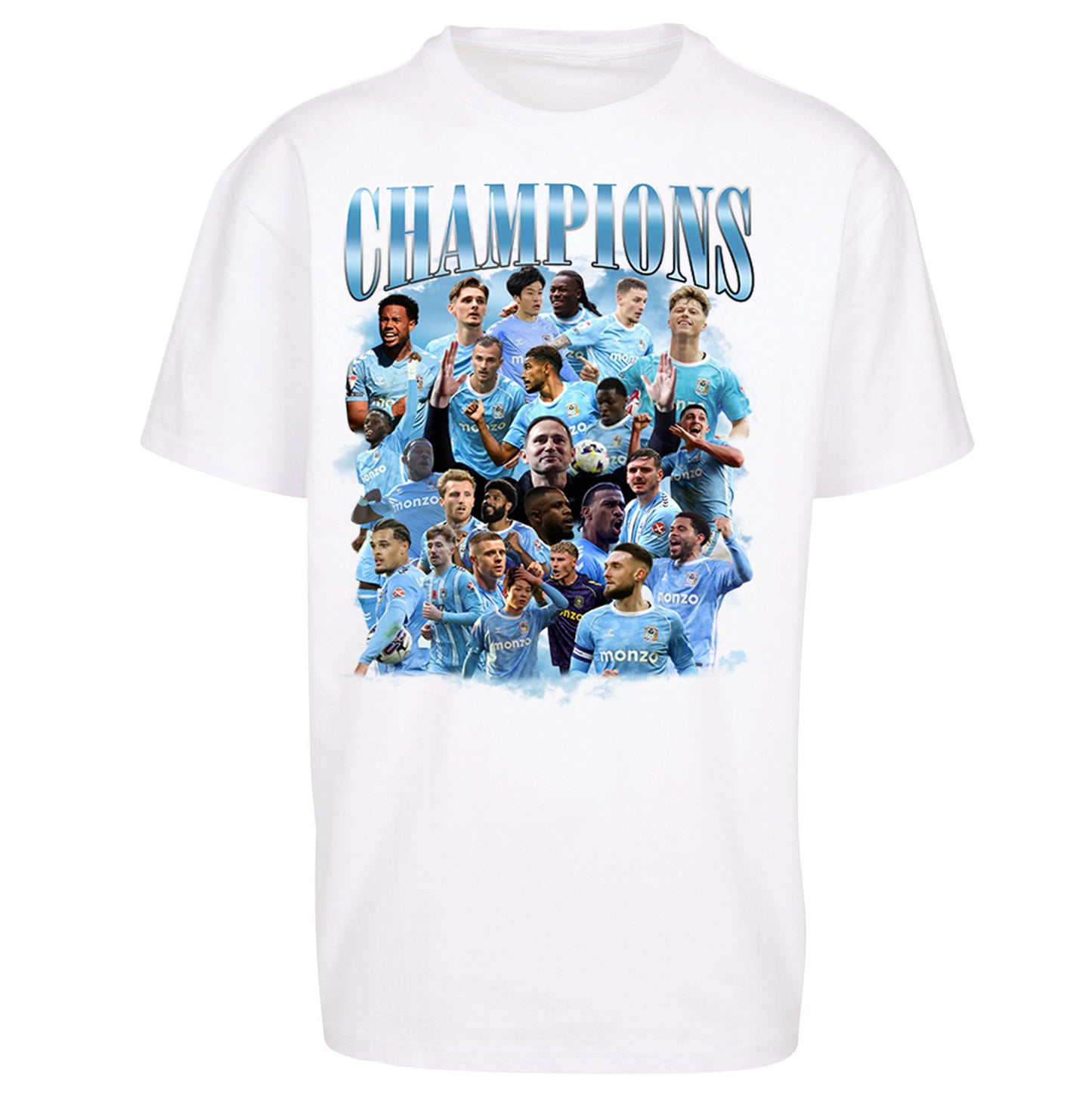 Coventry City Football Oversized T Shirt