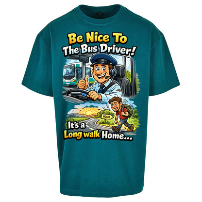 Bus Driver Oversized T Shirt