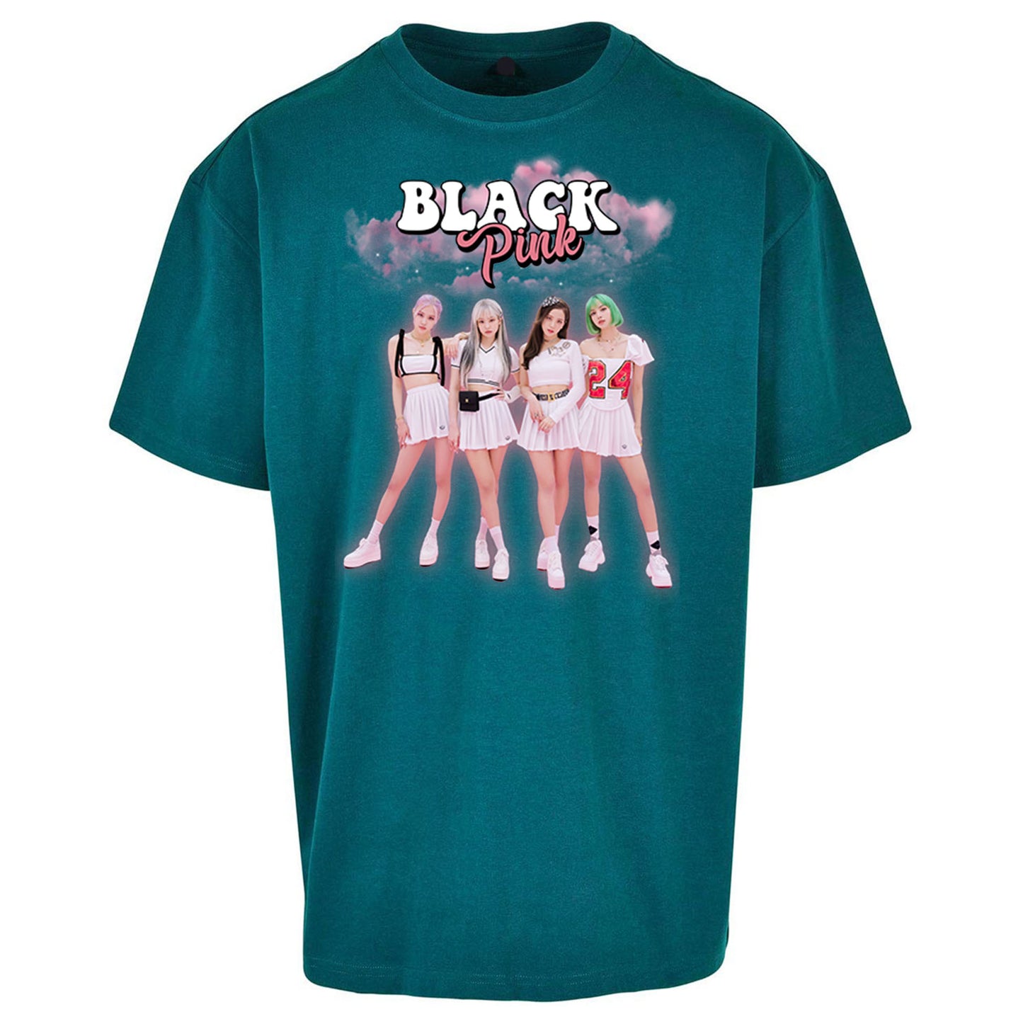 Blackpink K Pop Idol Band Oversized T Shirt