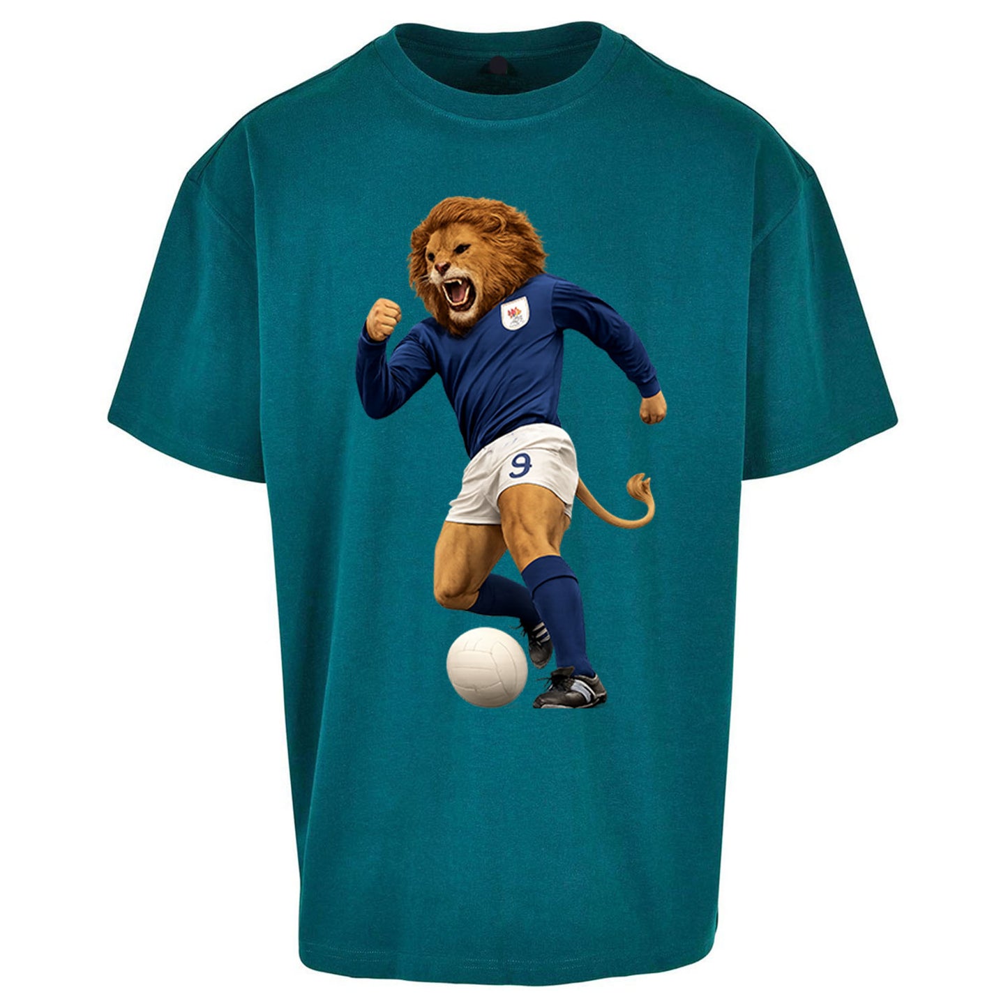 Retro Millwall FC Oversized T Shirt