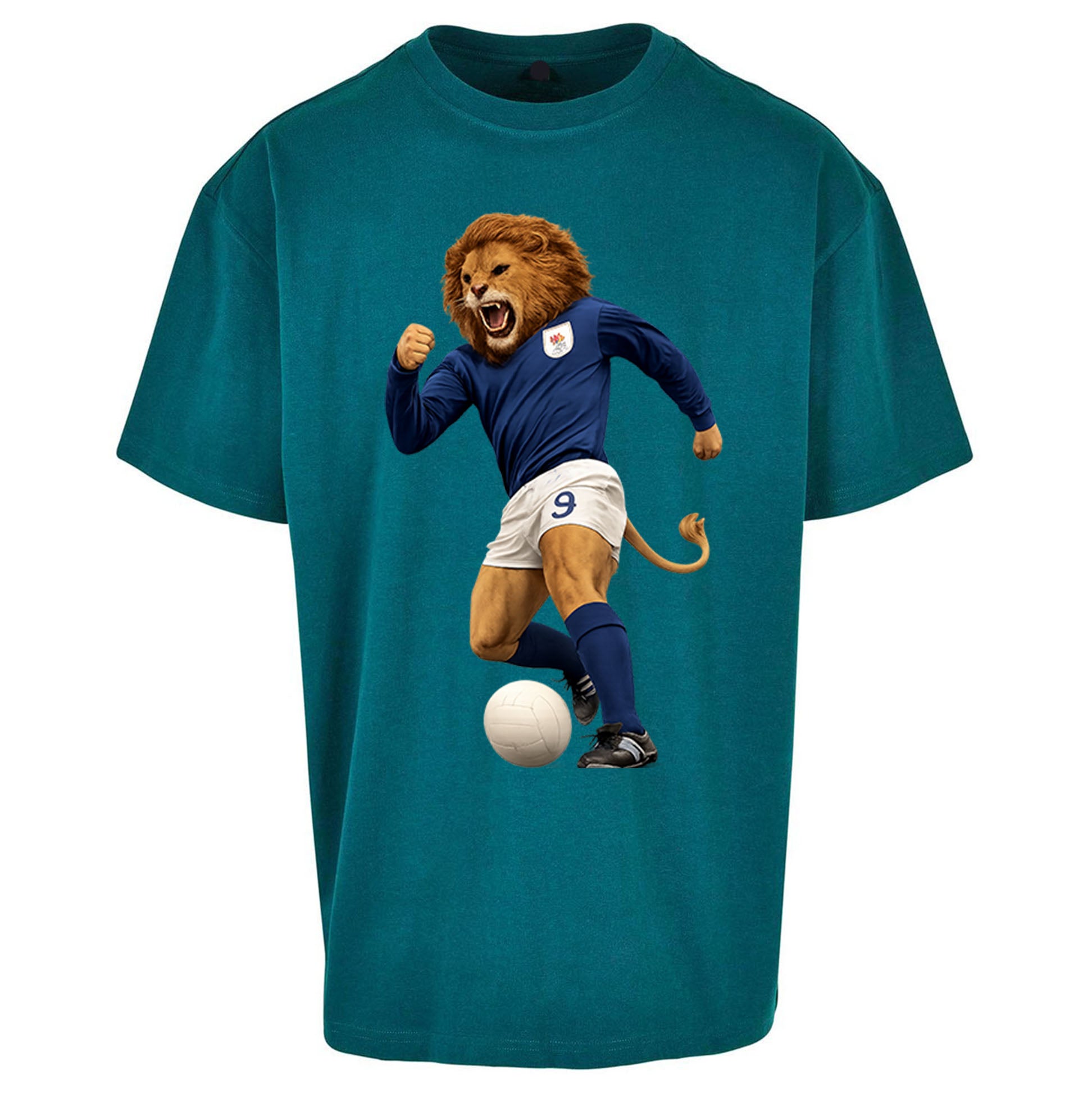 Retro Millwall FC Oversized T Shirt
