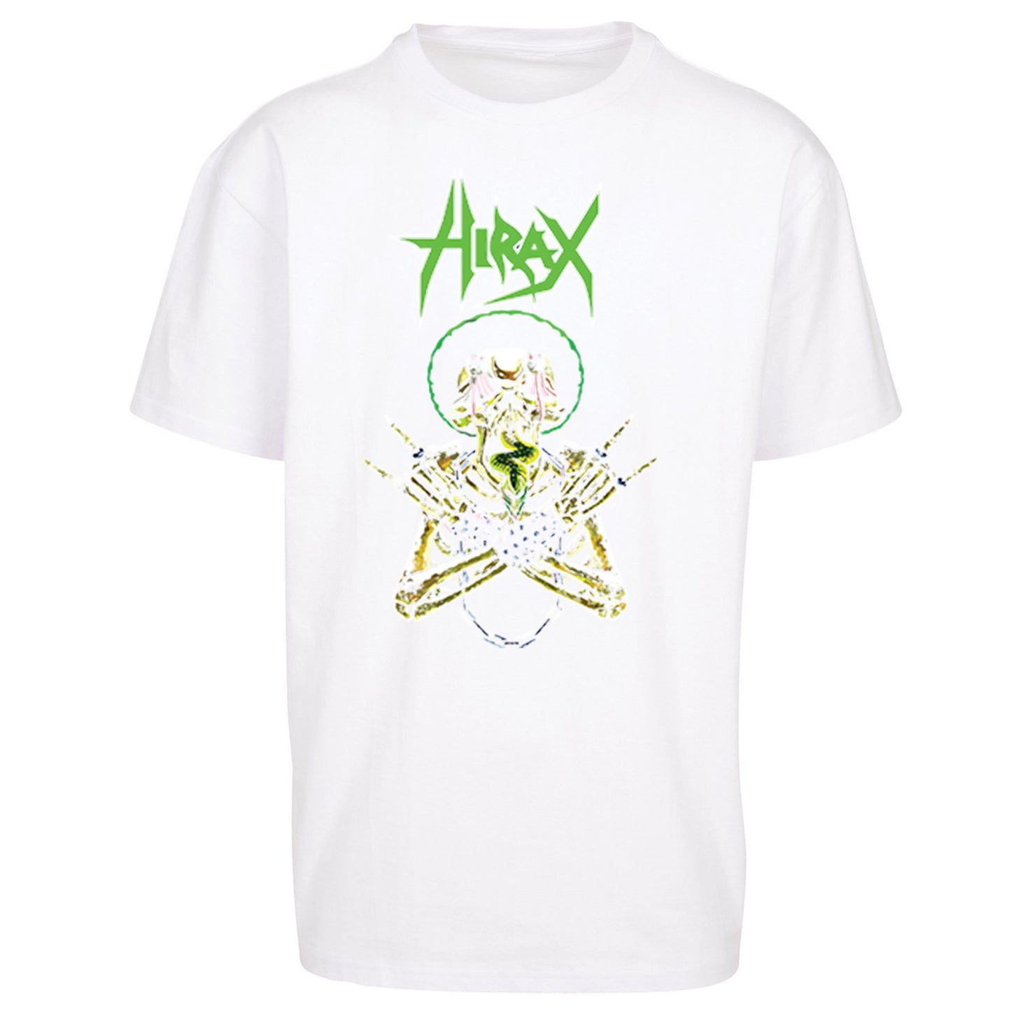 Hirax Rock Band Oversized T Shirt 