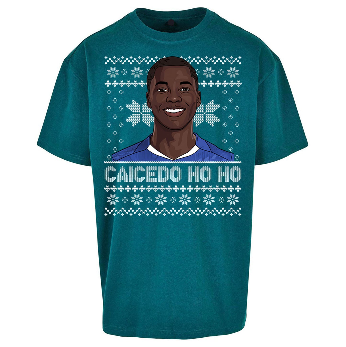 Moises Caicedo Christmas Oversized T Shirt 