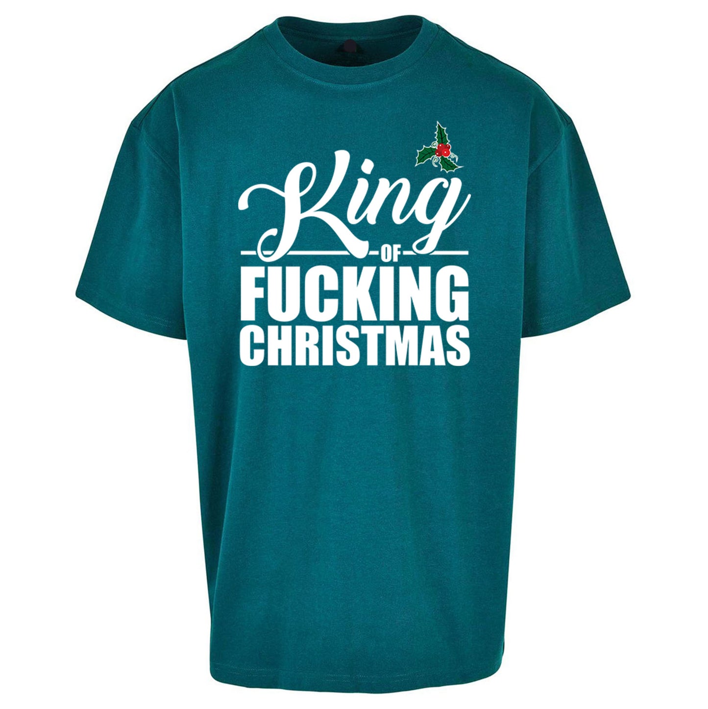 Naughty Christmas Oversized T Shirt