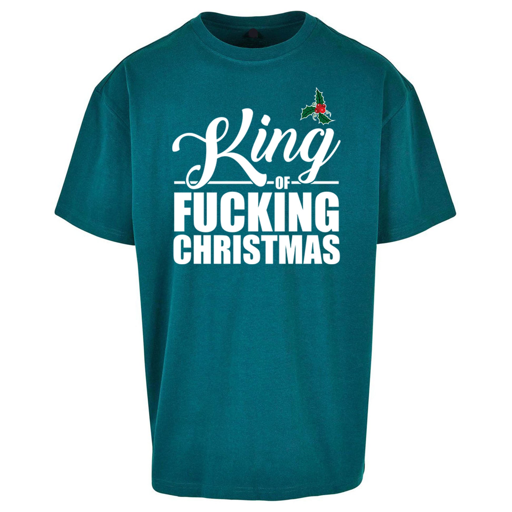 Naughty Christmas Oversized T Shirt