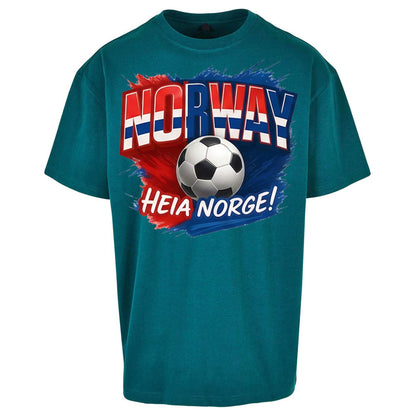 Norway Retro World Cup Oversized T Shirt