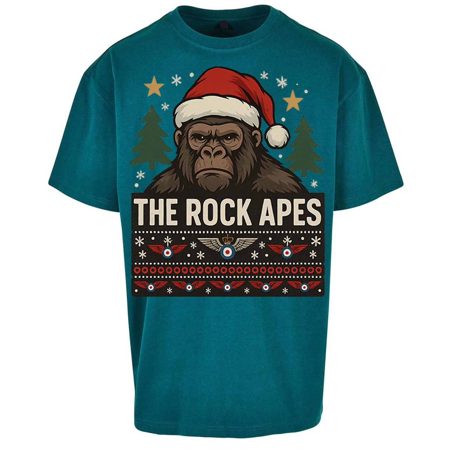RAF Regiment Christmas Oversized T Shirt 