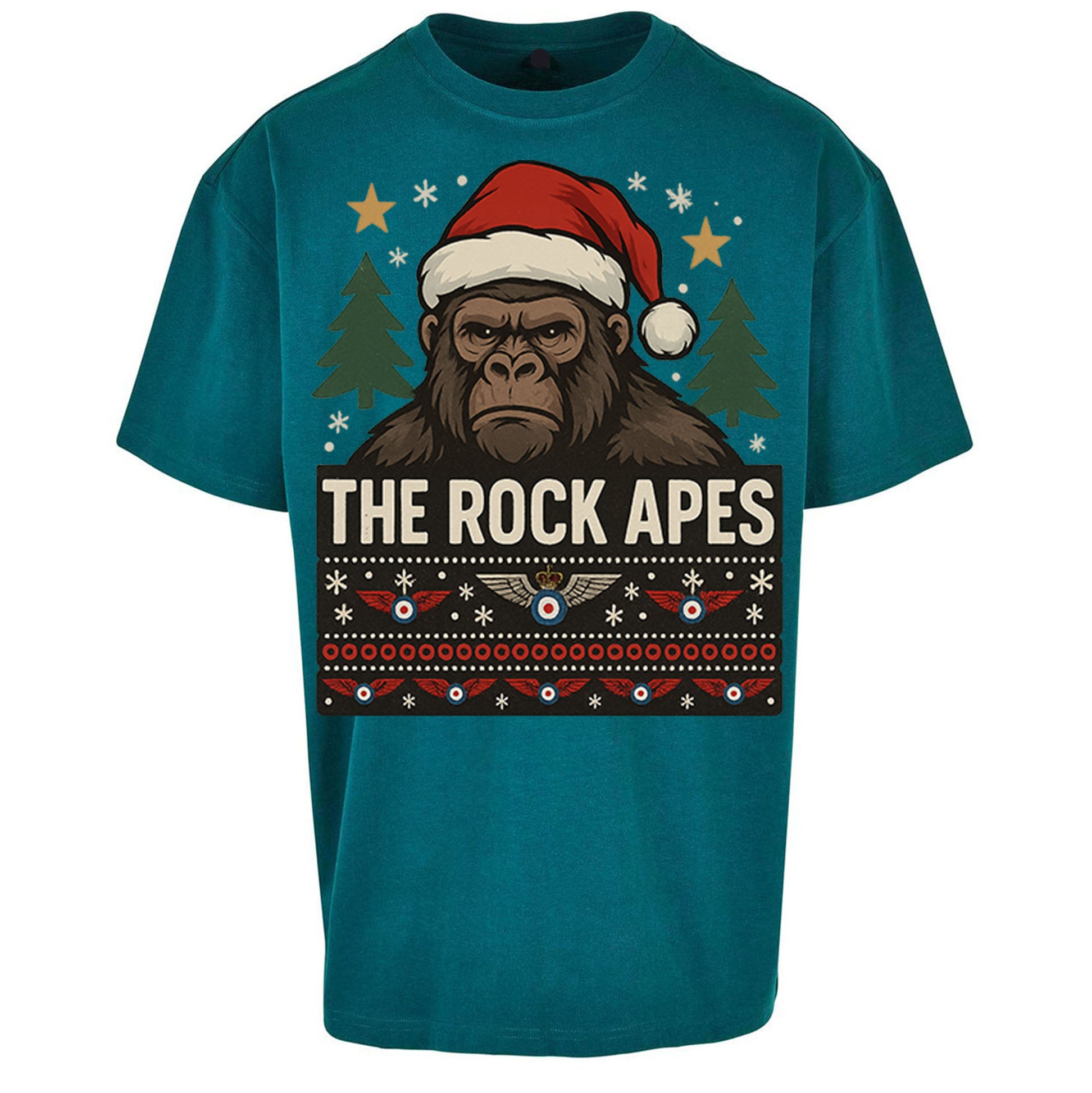 RAF Regiment Christmas Oversized T Shirt 