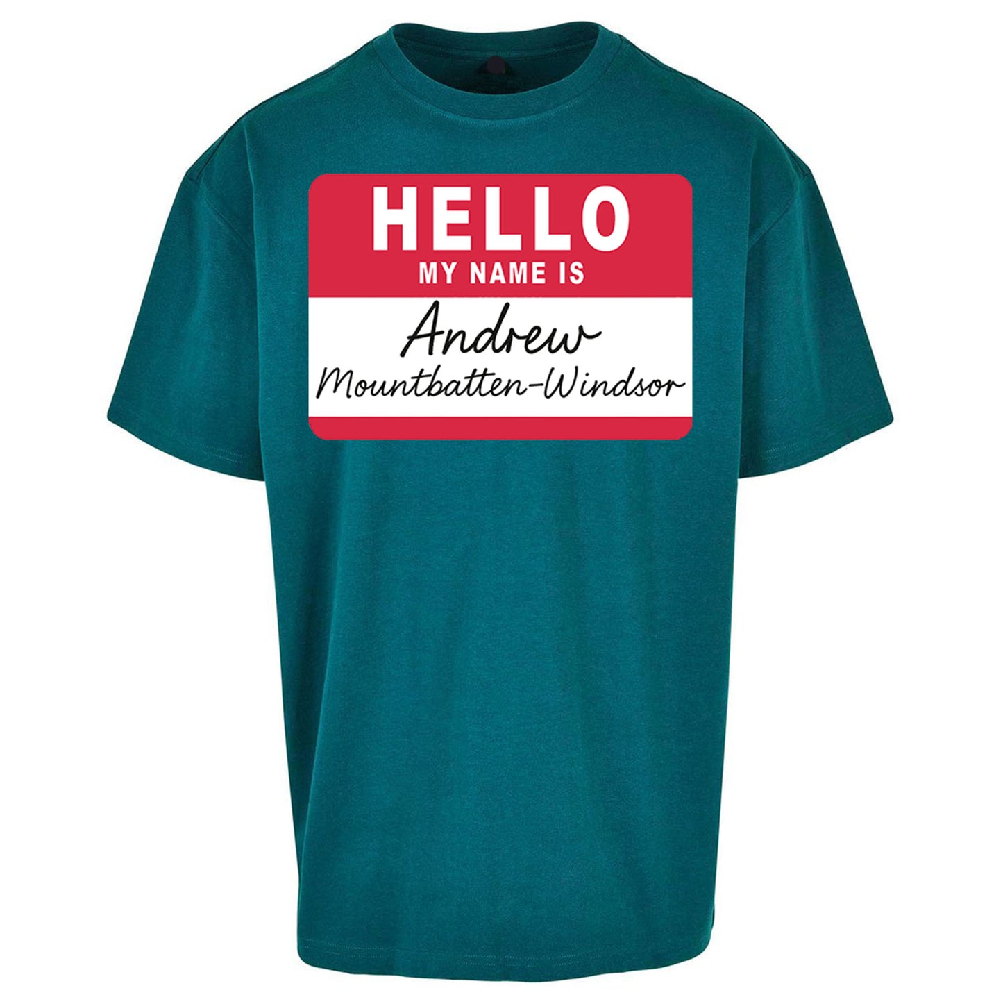 Andrew Mountbatten Windsor Oversized T Shirt
