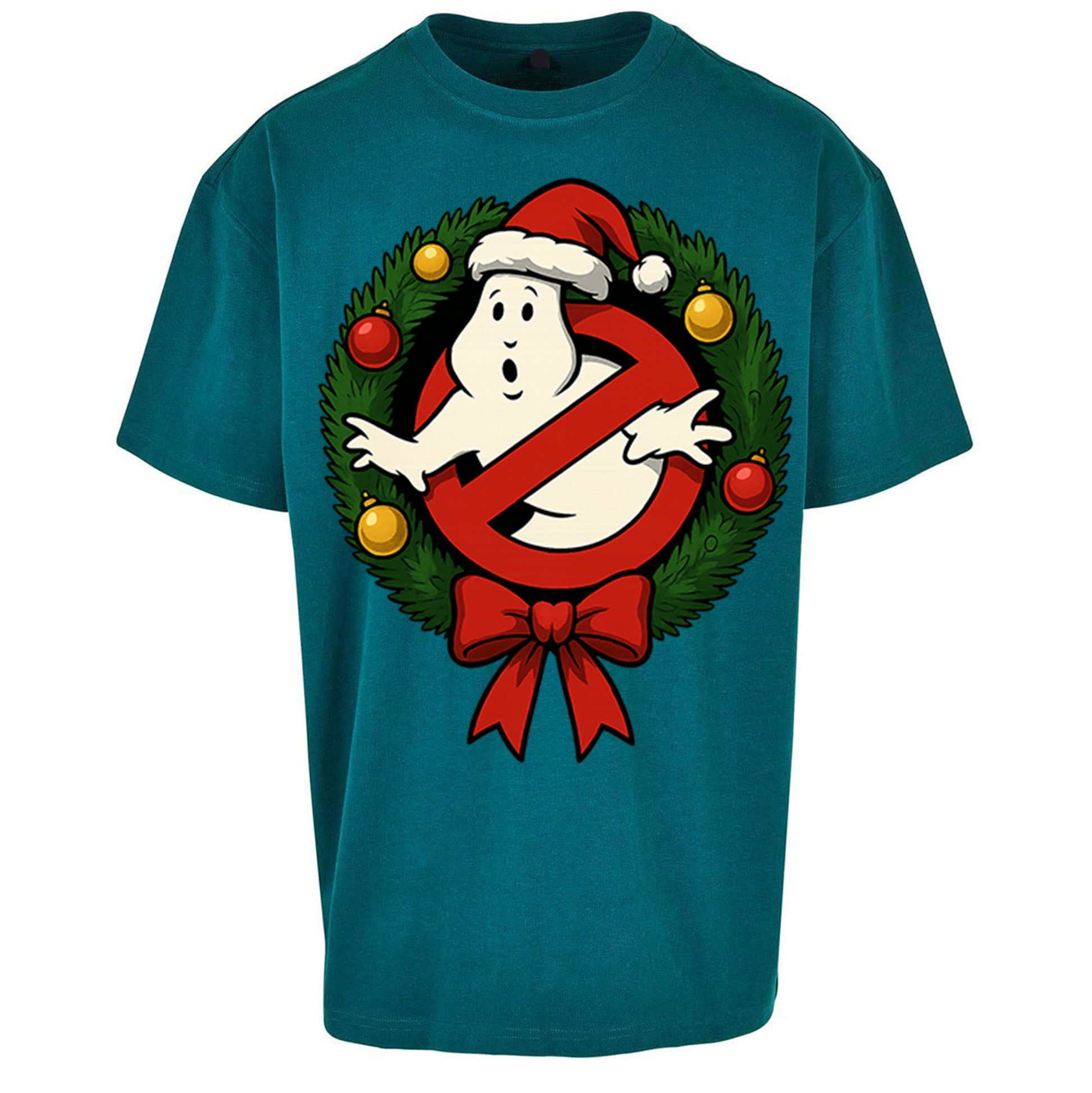 Ghostbusters Christmas Oversized T Shirt