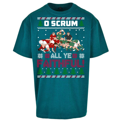 O Come All ye Faithfull Oversized T Shirt