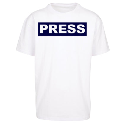 PRESS Palestine Inspired By Journalist Motaz Azaiza Oversized T Shirt