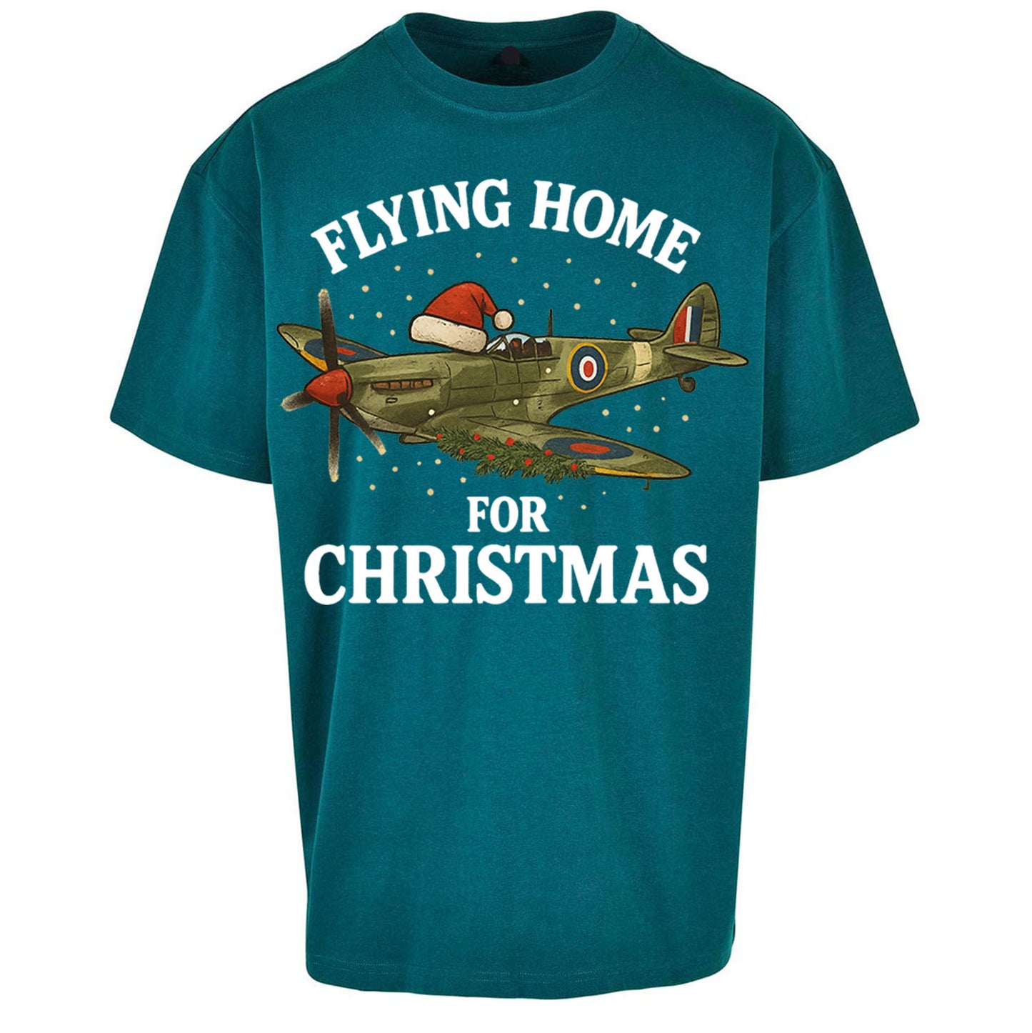 Spitfire Christmas Oversized T Shirt