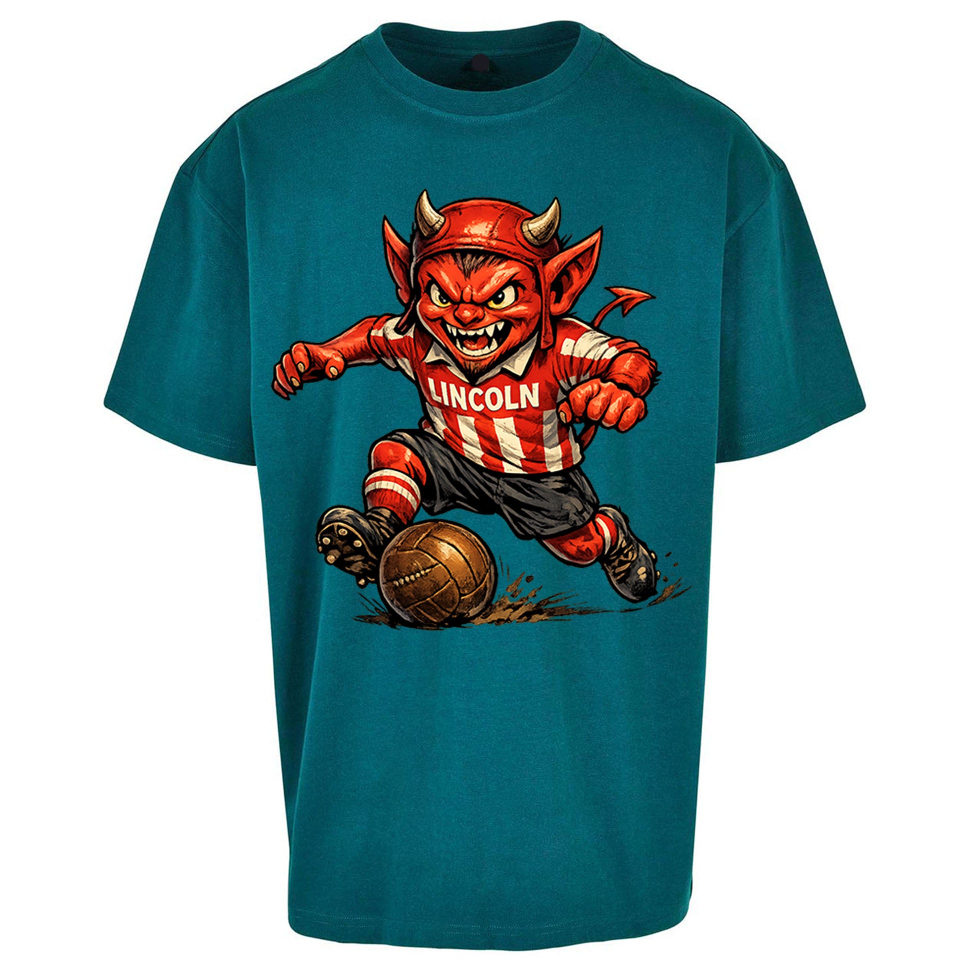 Vintage Lincoln City Oversized T Shirt