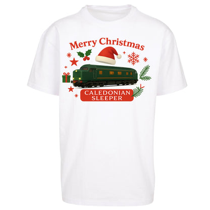 Caladonian Sleeper Christmas Oversized T Shirt 