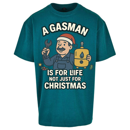 Gasman Christmas Oversized T Shirt 
