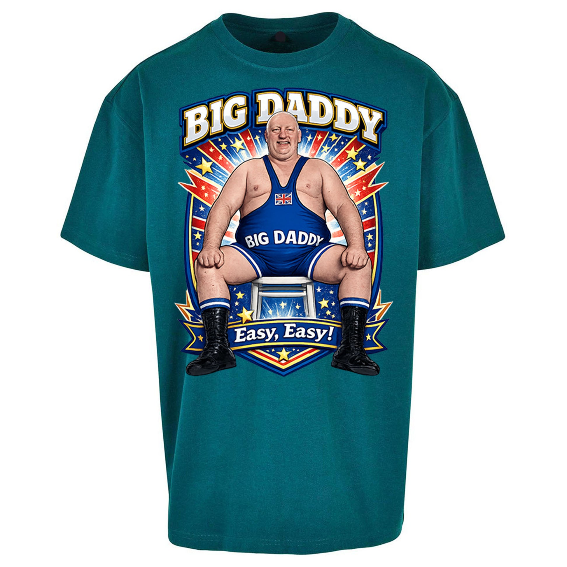 Big Daddy UK Wrestling Oversized T Shirt
