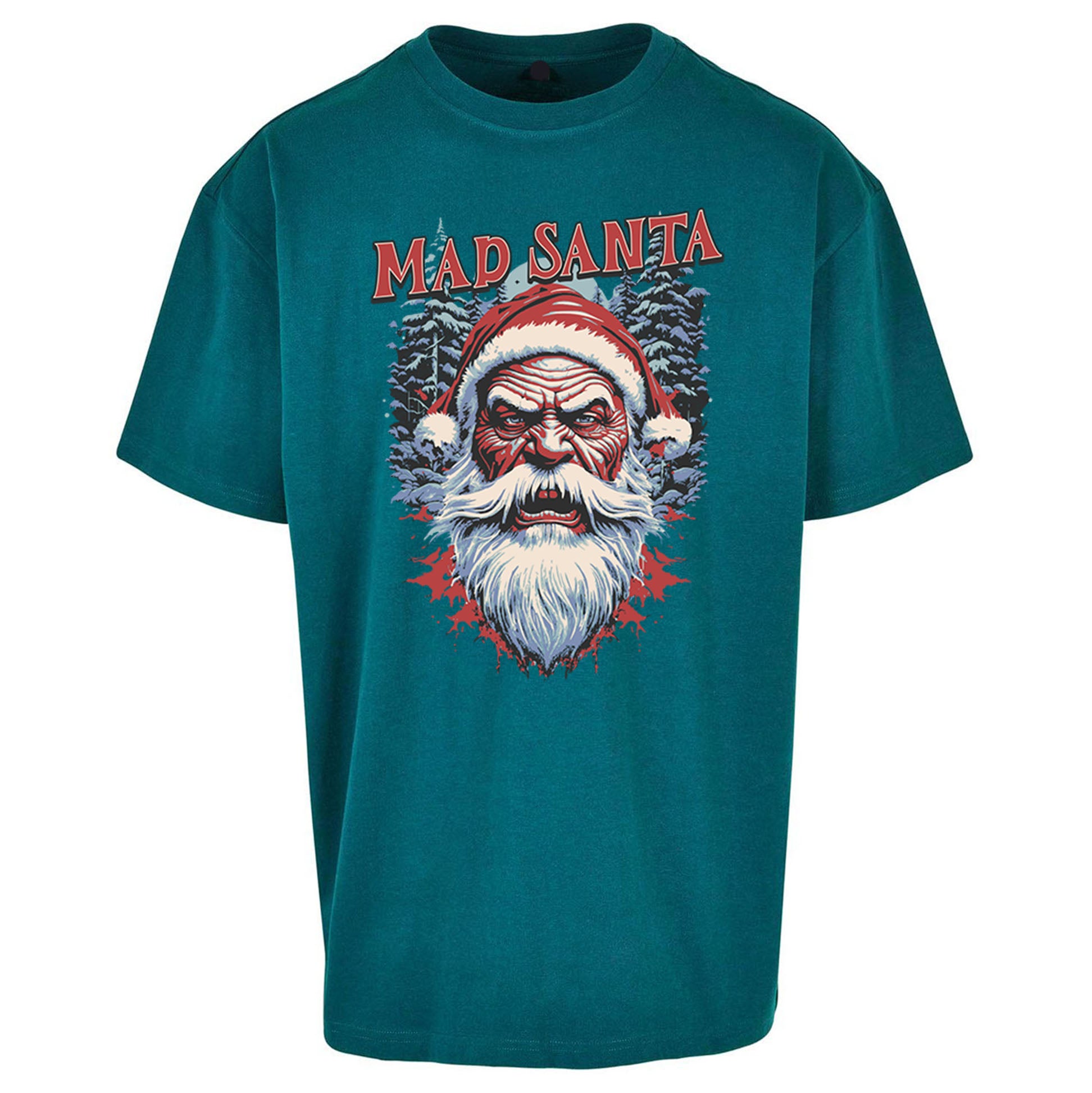 Mad Santa Oversized T Shirt