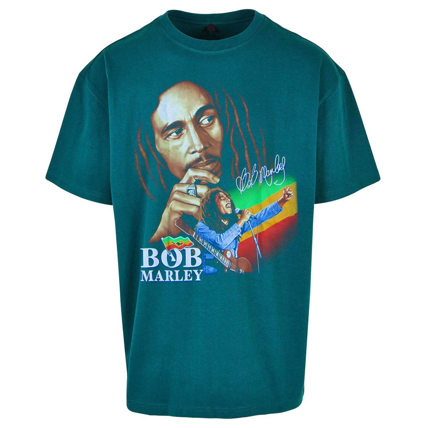 Bob Marley Iron Like A Lion Oversized T Shirt