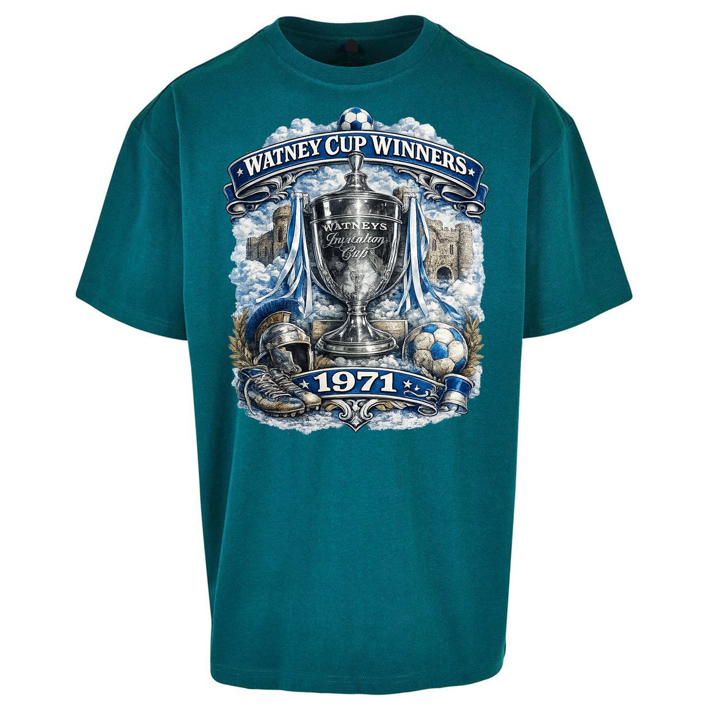 Colchester United Football Oversized T Shirt