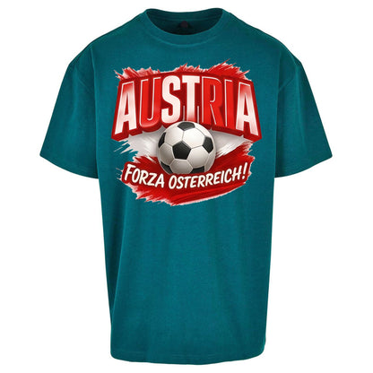 Austria Forza Osterreich - Oversized T Shirt