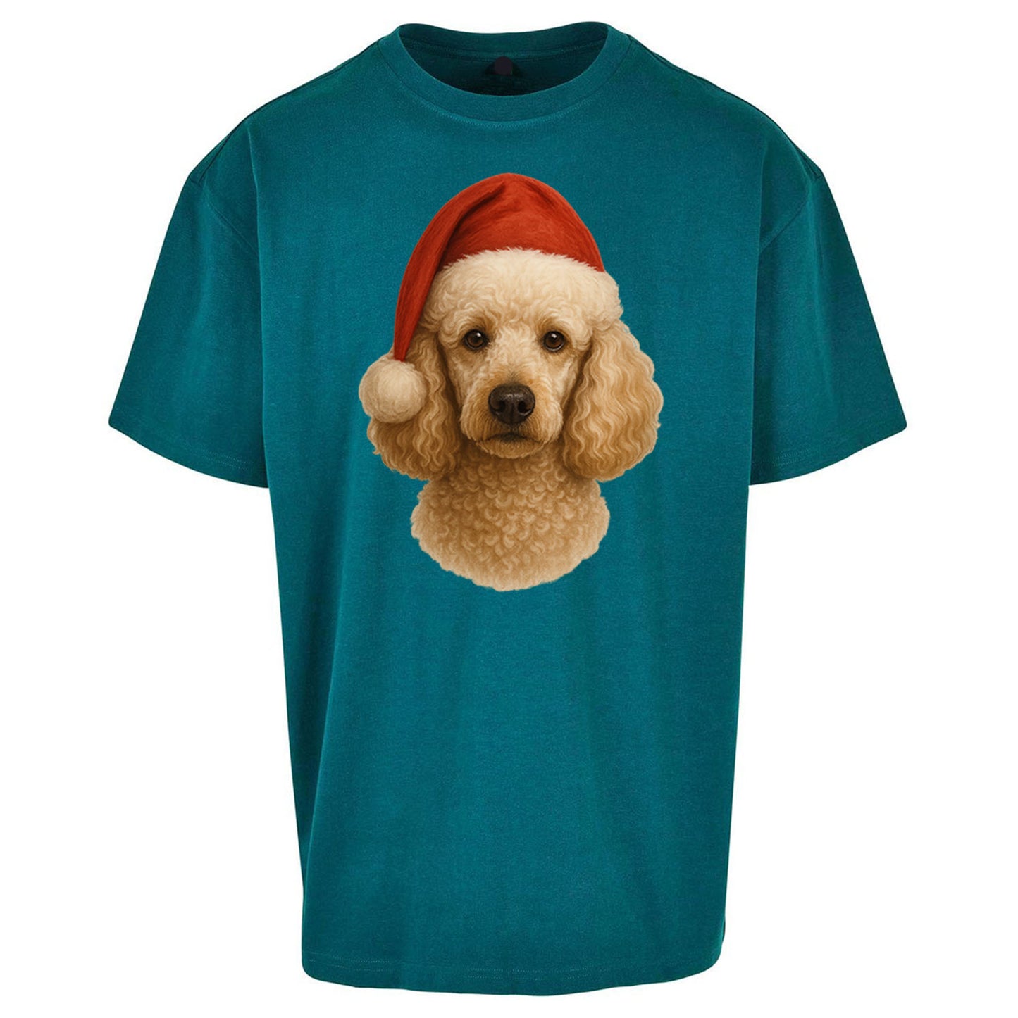 Poodle Face Oversized T Shirt