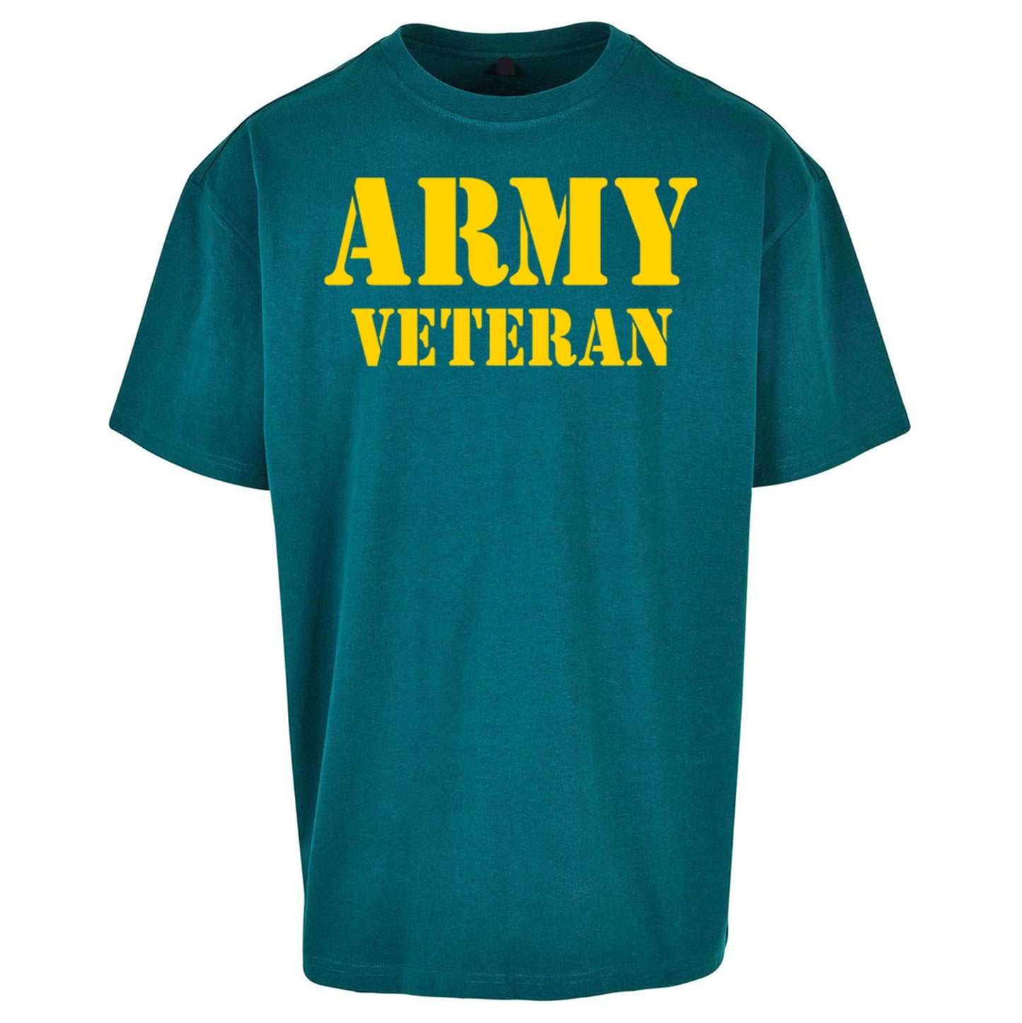 Army Veteran Oversized T Shirt