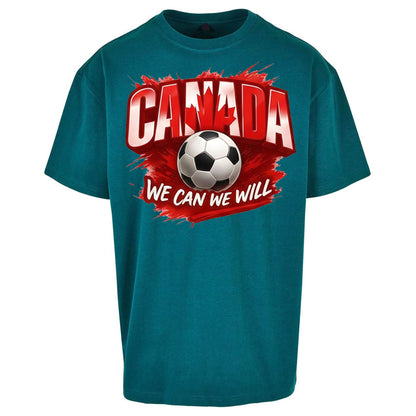 Canada Retro World Cup Oversized T Shirt