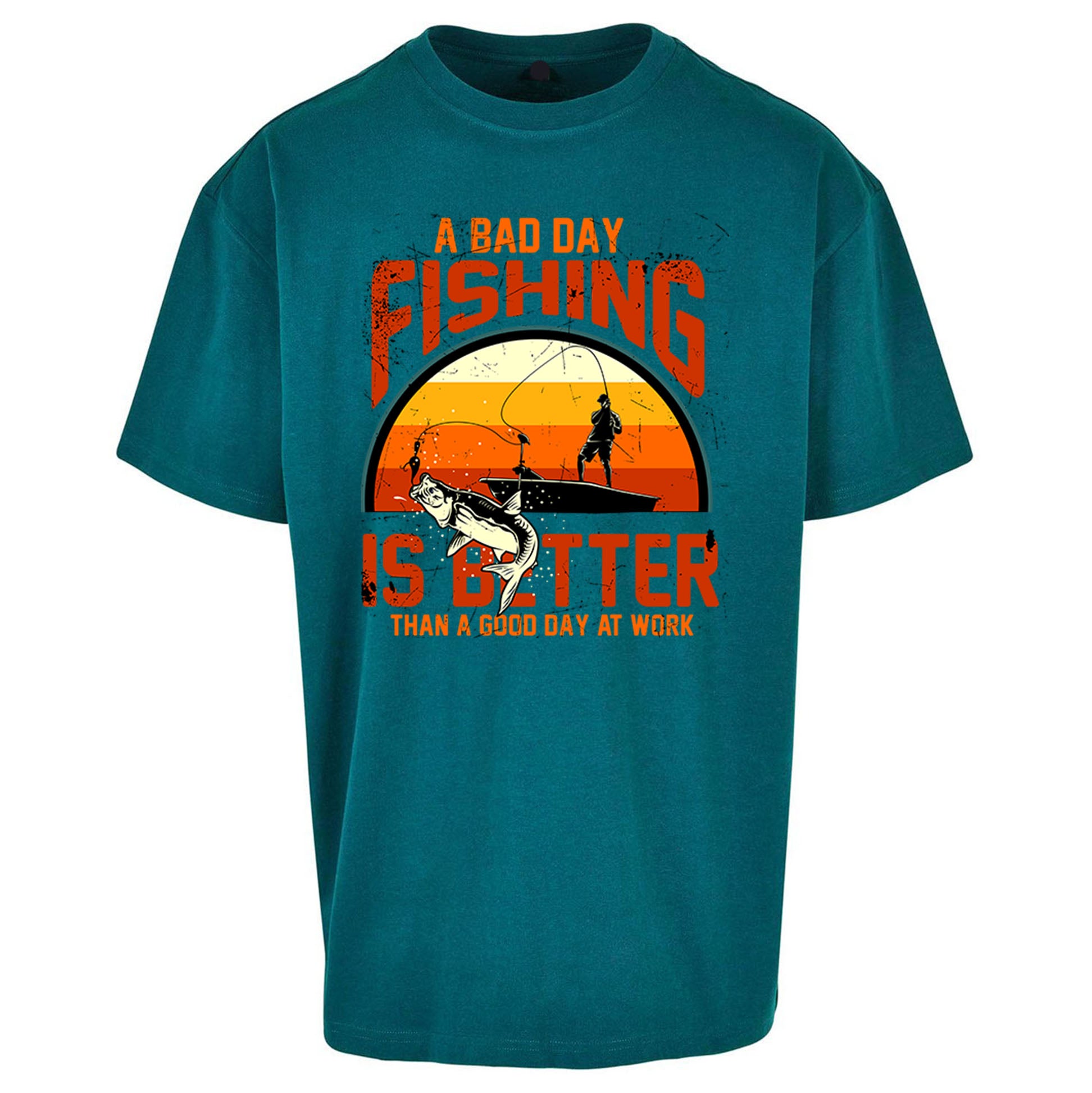 I love fishing Oversized T Shirt