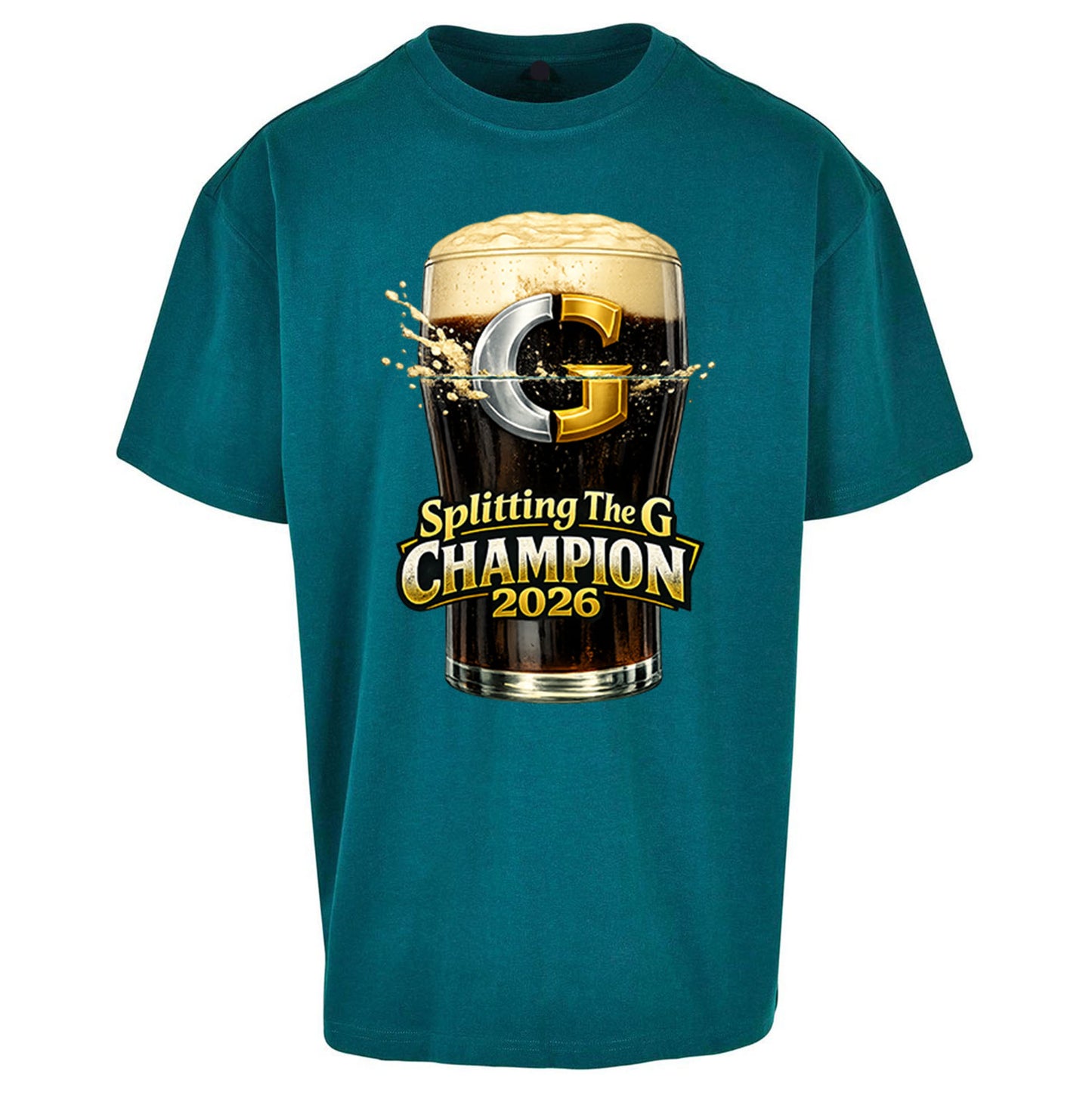 Splitting The G Champion - Oversized T Shirt