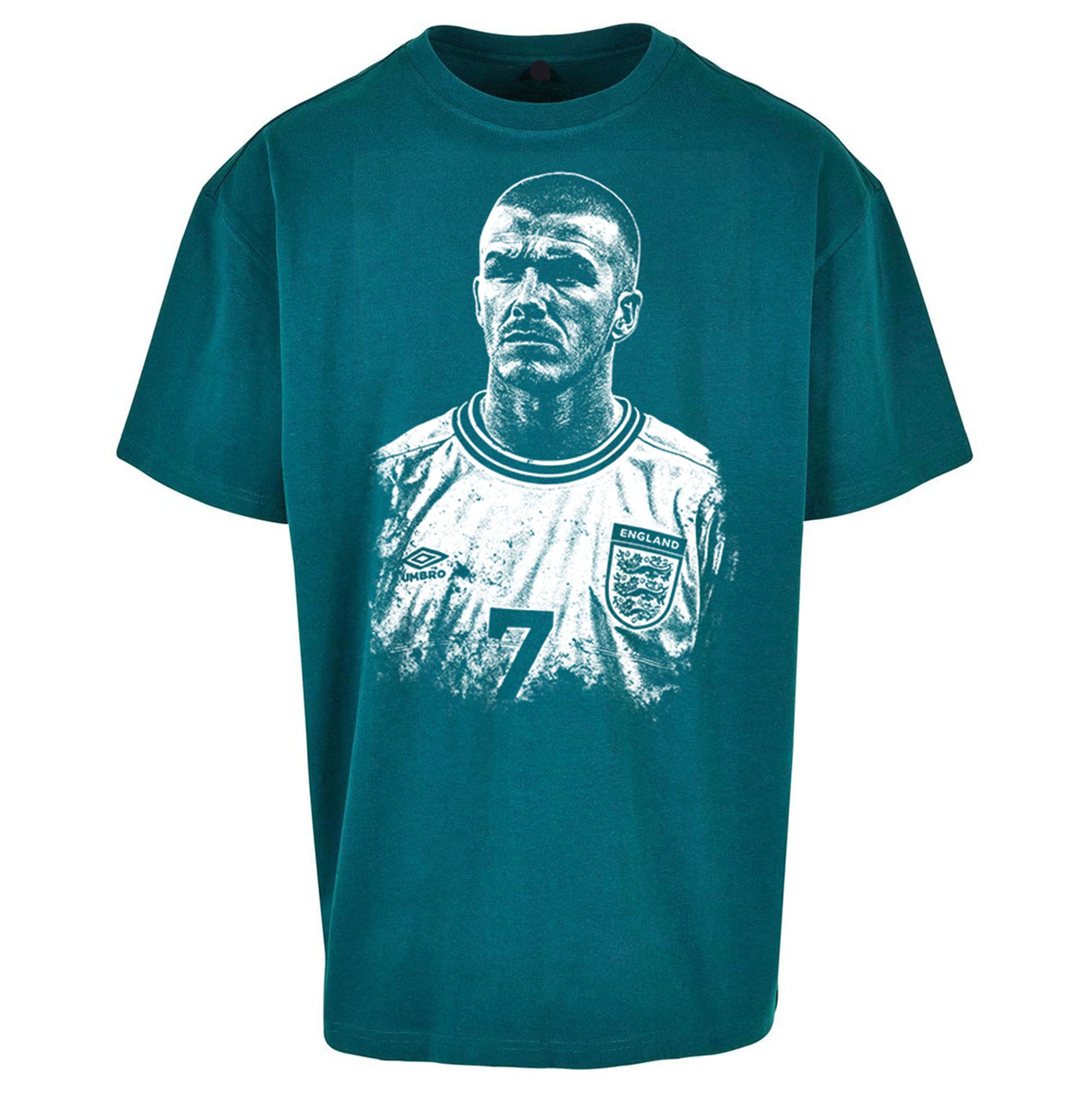 Bavid Beckham England Oversized T Shirt
