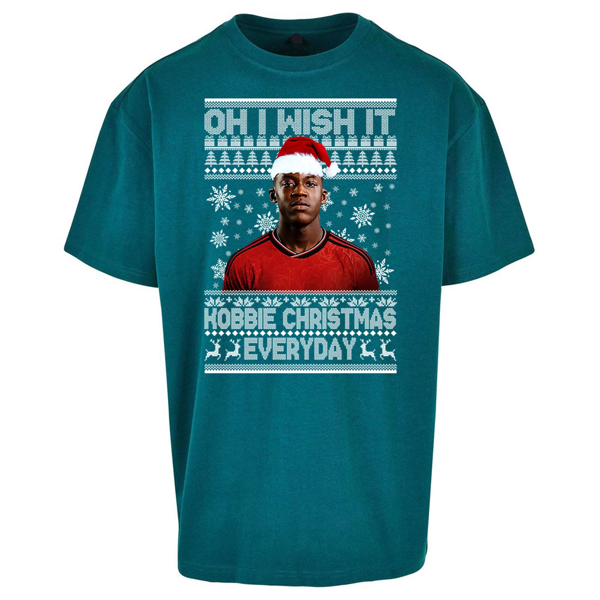 Kobbie Mainoo Christmas Oversized T Shirt