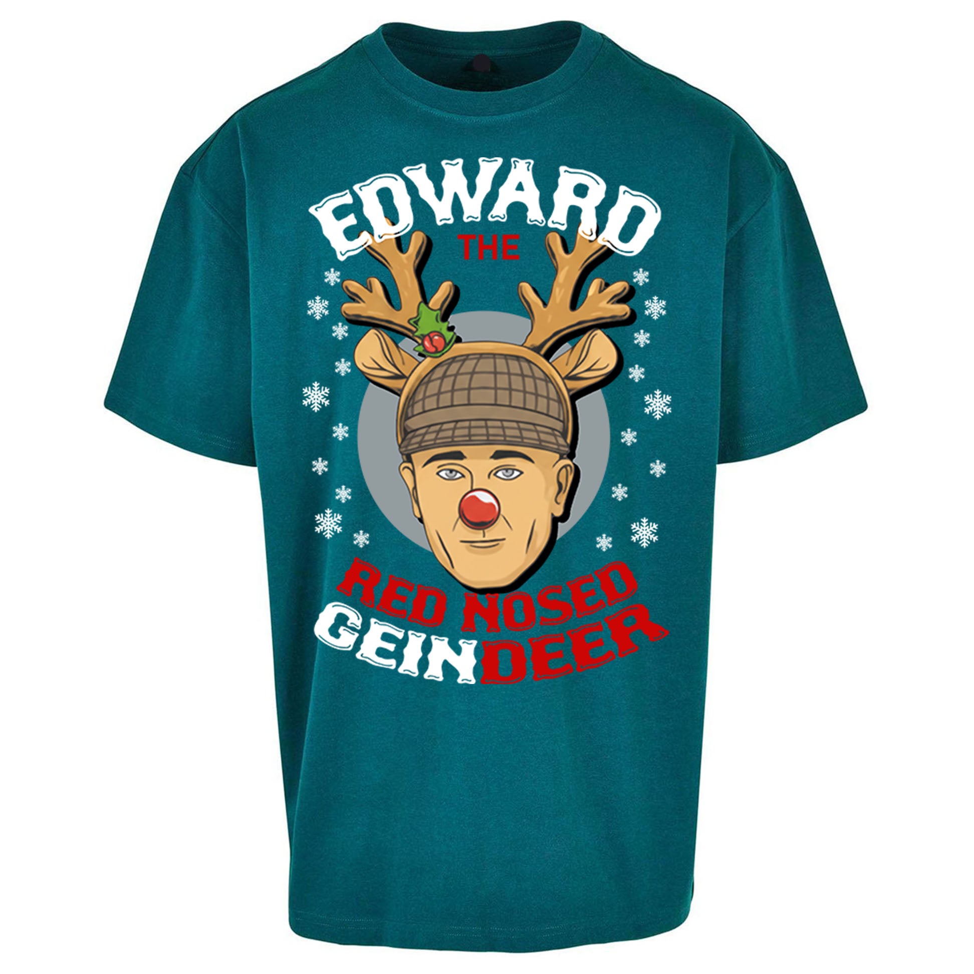 Ed Gein Reindeer Oversized T Shirt