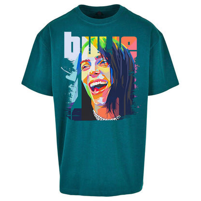 Billie Eilish Painting Oversized T Shirt