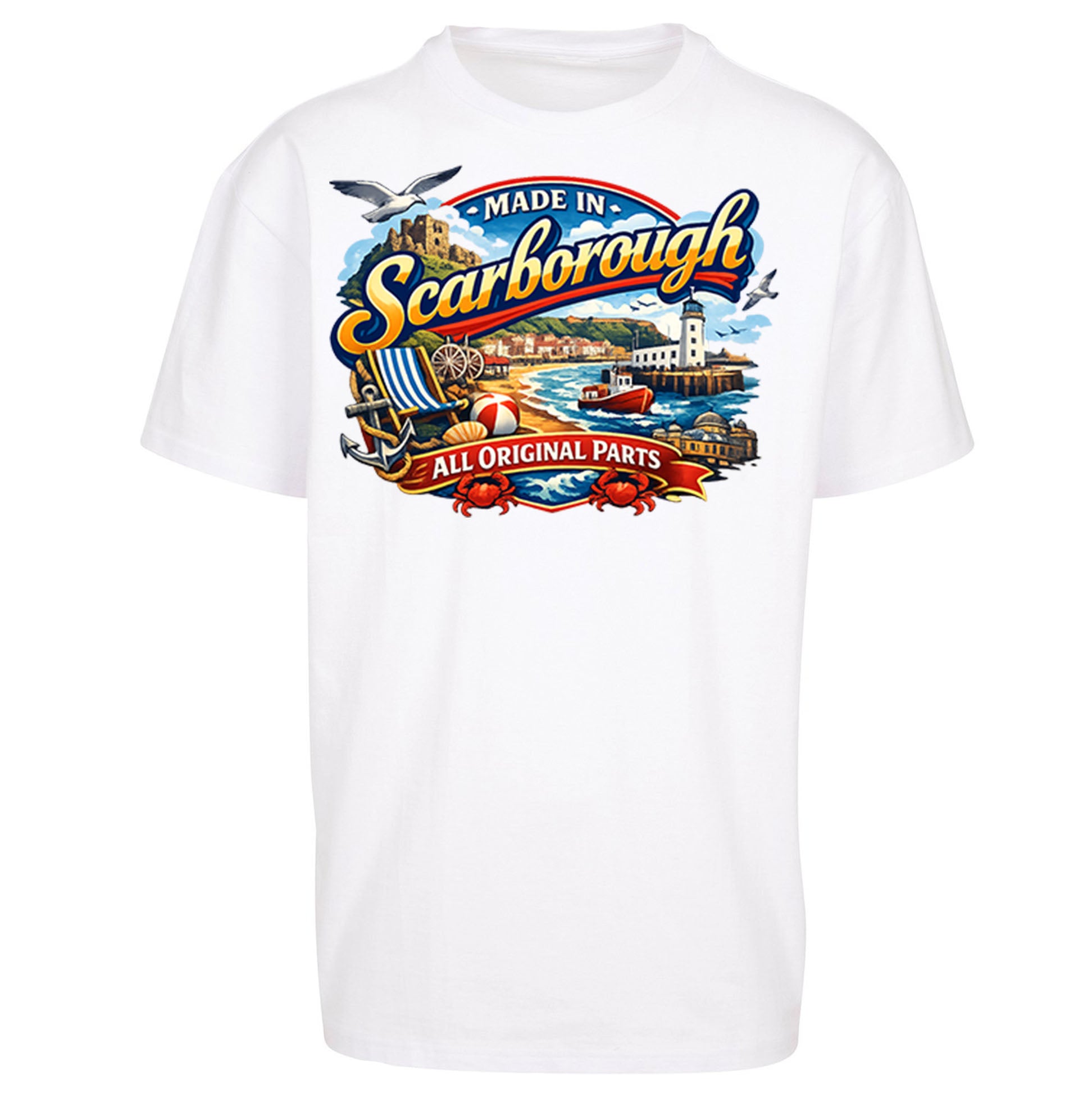 Made In Scarborough All Original Parts Oversized T Shirt