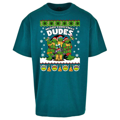 Ninja Turtles Christmas Oversized T Shirt