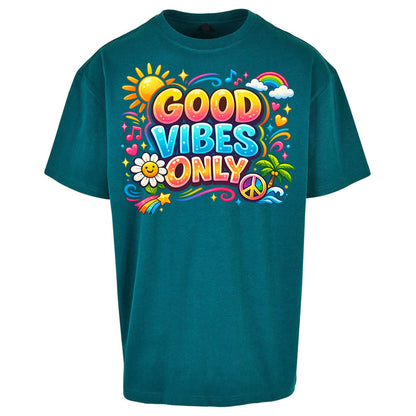 Good Vibes Only Oversized T Shirt
