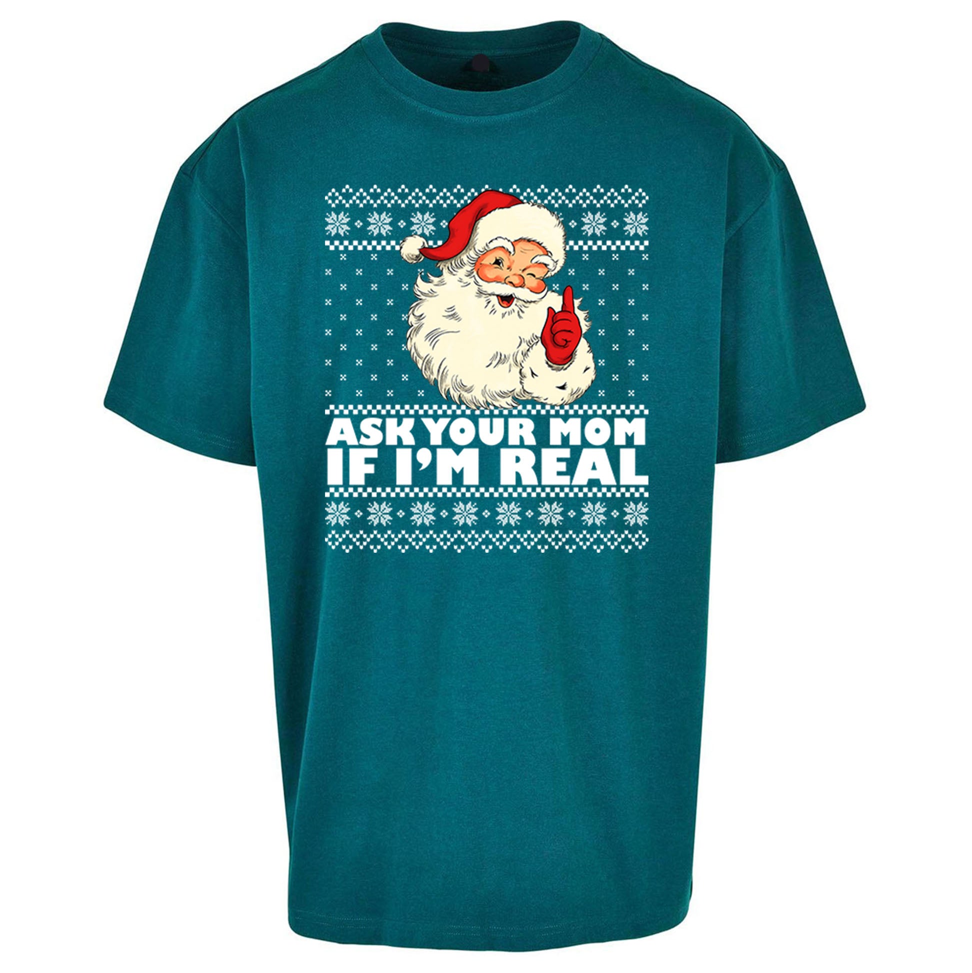 The Real Santa Oversized T Shirt