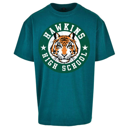 Hawkins High School Oversized T Shirt