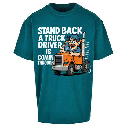 Truck Driver Oversized T Shirt 