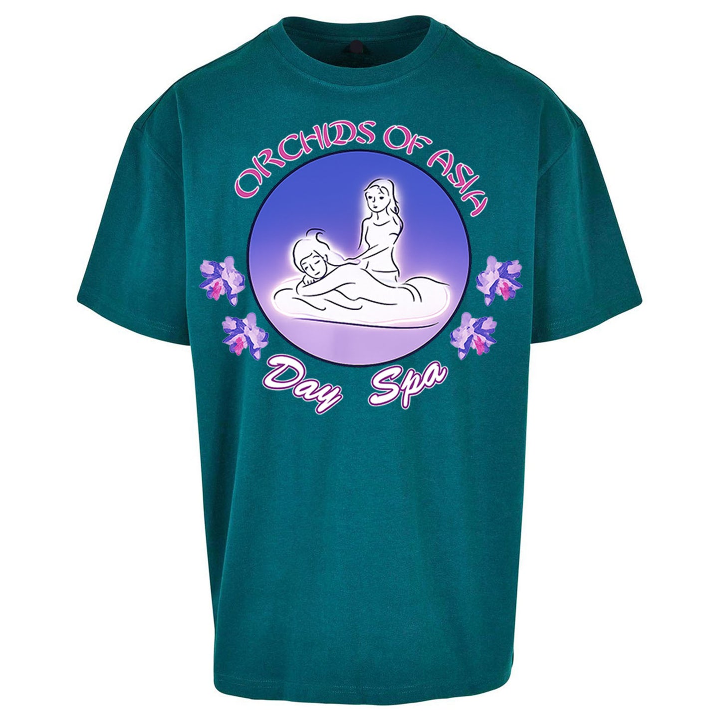 Orchids of Asia Day Spa Oversized T Shirt 