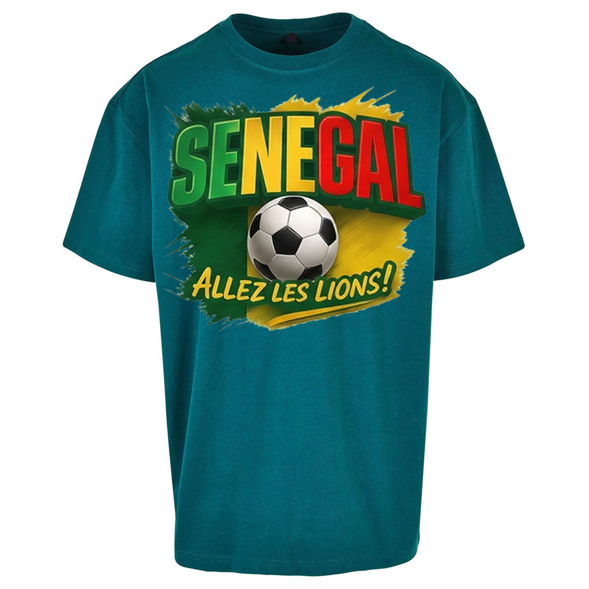 Senegal Retro World Cup Oversized T Shirt