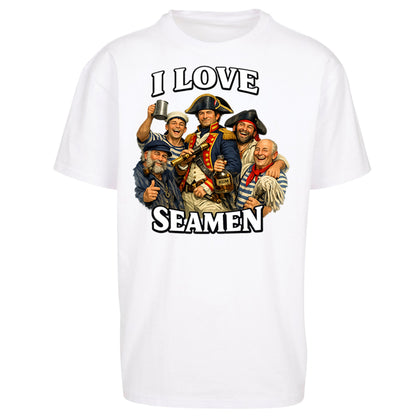 I Love Seamen Funny Cringe Meme Offensive  Oversized T Shirt