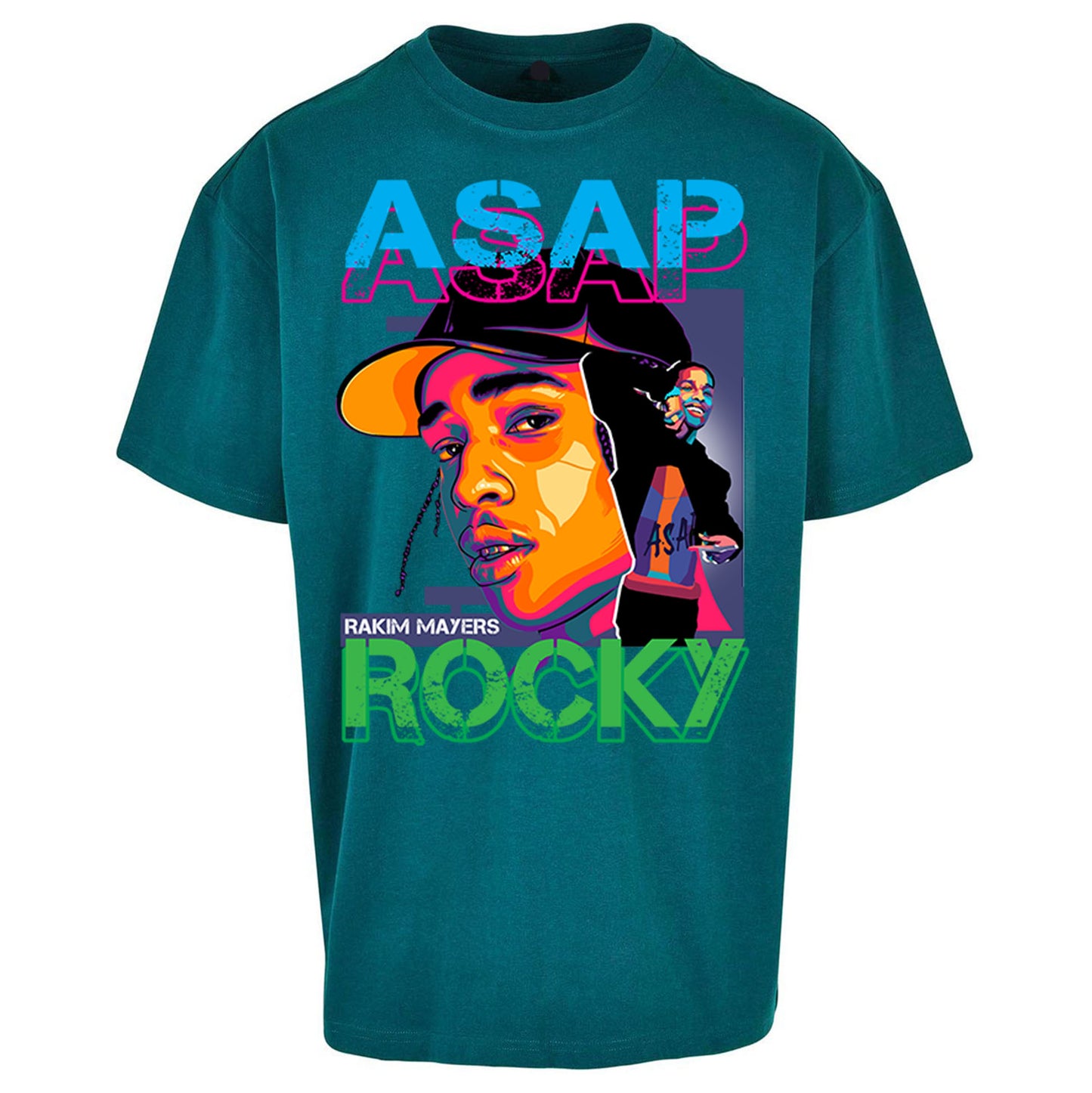 ASAP Rocky Rakim Mayers Oversized T Shirt
