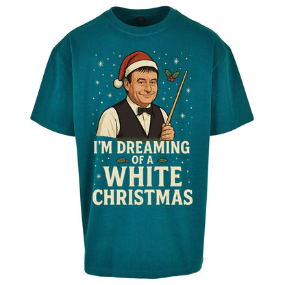 Snooker Christmas Oversized T Shirt