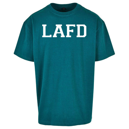 LAFD Los Angeles Fire Department Oversized T Shirt