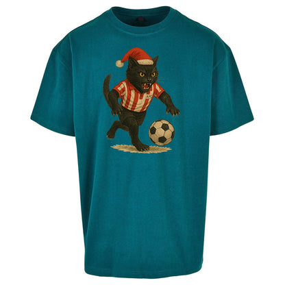 Sunderland Football Christmas Oversized T Shirt