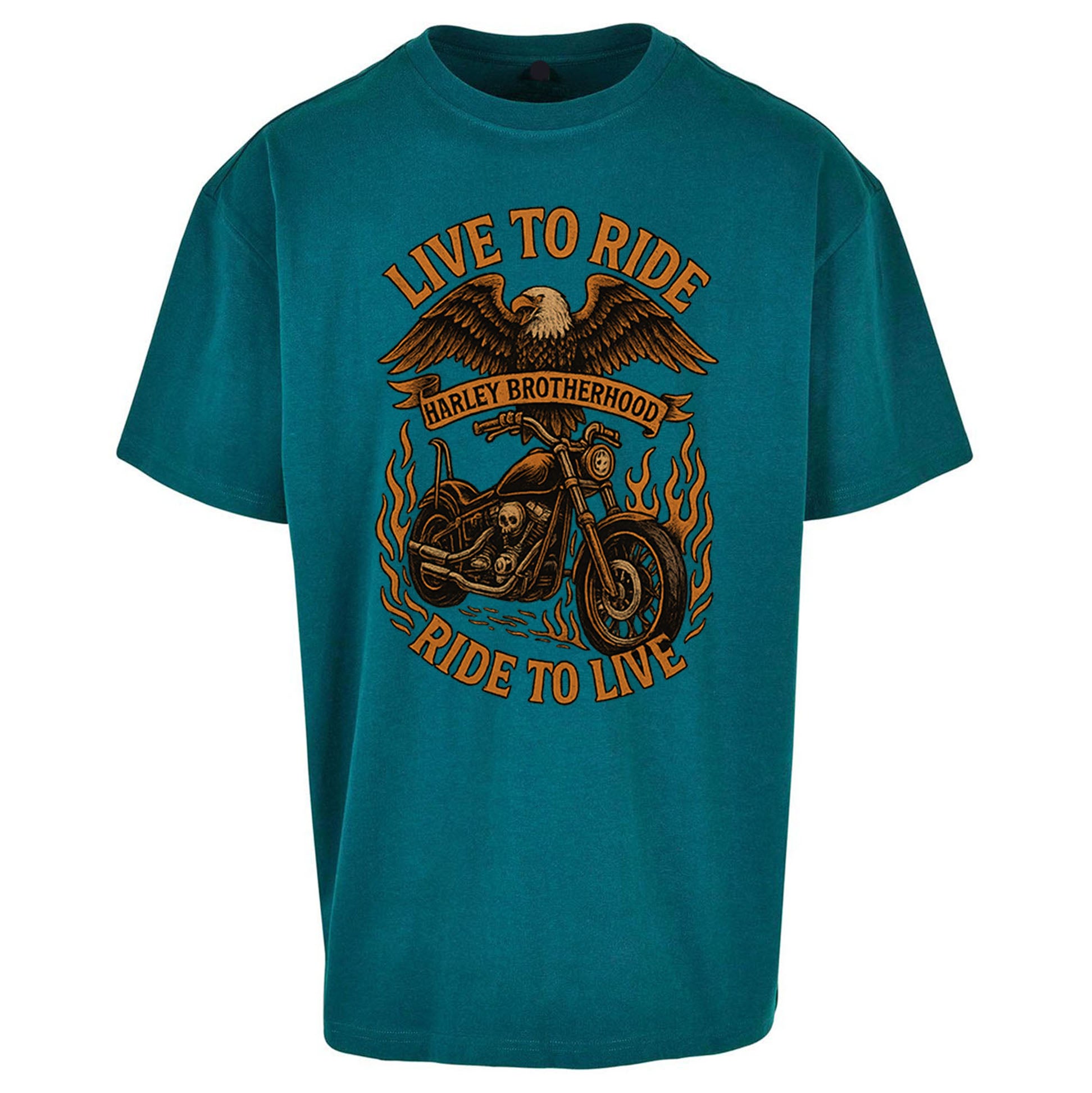 Harley Brotherhood Oversized T Shirt