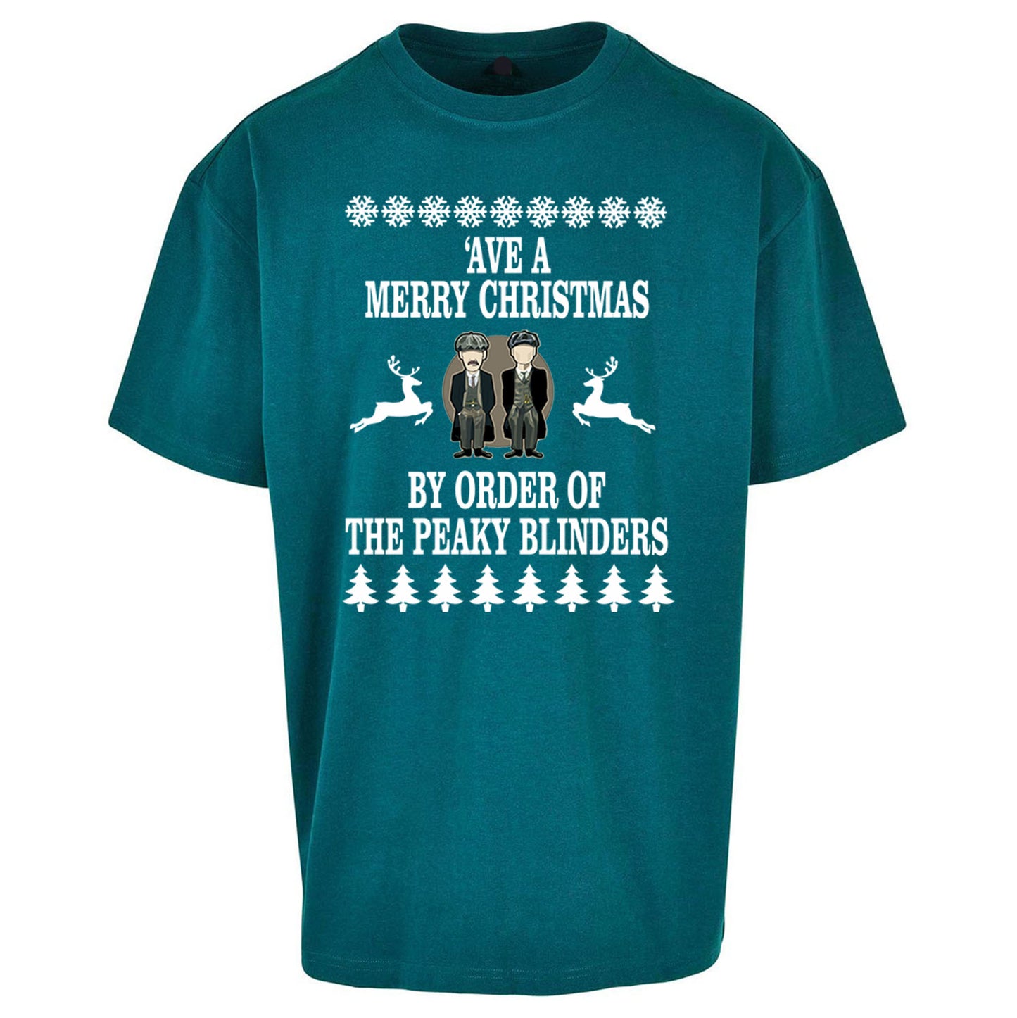 Peaky Blinders Christmas Oversized T Shirt