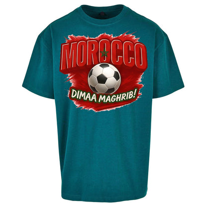 Morocco Retro World Cup Oversized T Shirt 